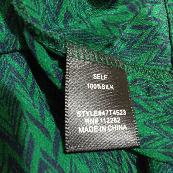 Anthropologie Greylin silk print surplice top - Picture 5 of 7